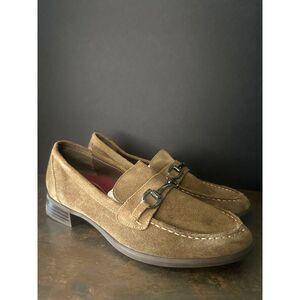 Munro Womens Bit Loafers 9.5 Moc Toe Minimalist Casual Career Chic Brown Gryffin